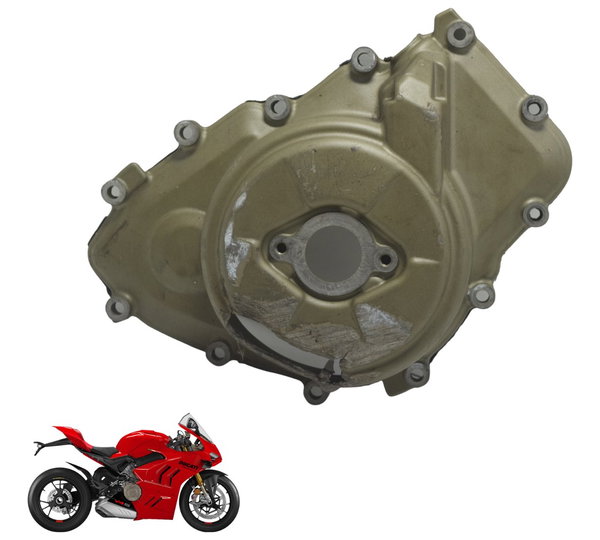 Tampa Estator Motor Esq C/ Avaria Ducati Panigale V4s 19-24