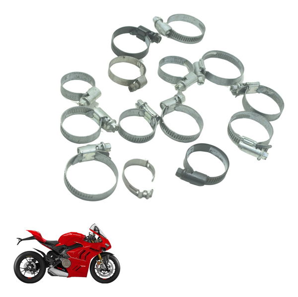 Kit Abraçadeiras Ducati Panigale V4s 19-24 Original