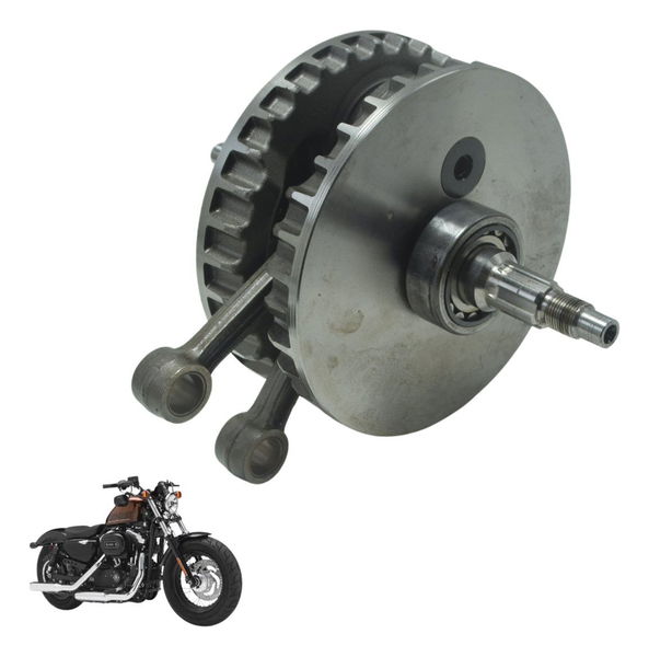 Virabrequim Completo Harley Xl 1200 X Forty Eight Original