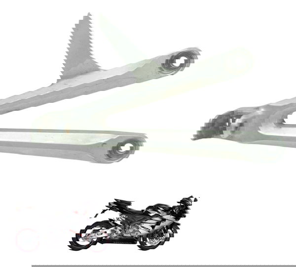 Suporte Pedaleira Traseira Dir Honda Cbr 600 Rr 05-06 Orig