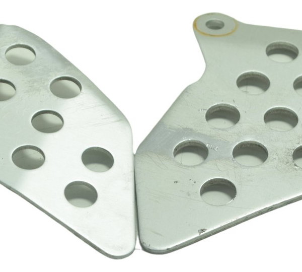 Par Protetor Pedaleira Honda Cbr 600 Rr 05-06 Original