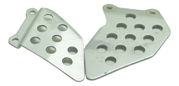 Par Protetor Pedaleira Honda Cbr 600 Rr 05-06 Original