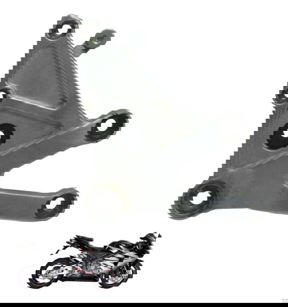 Suporte Pedaleira Diant Dir C/ Avaria Honda Cbr 600 Rr 05-06