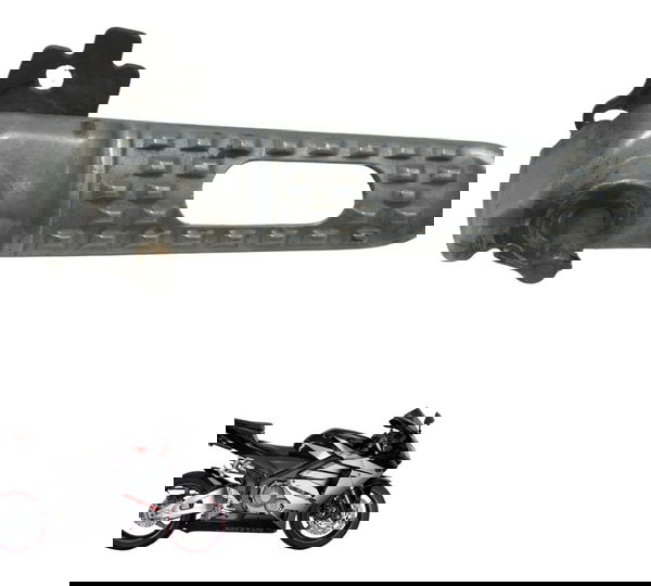 Pedaleira Traseira Esquerda Honda Cbr 600 Rr 05-06 Original