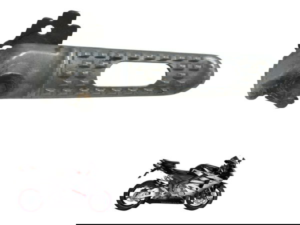 Pedaleira Traseira Esquerda Honda Cbr 600 Rr 05-06 Original
