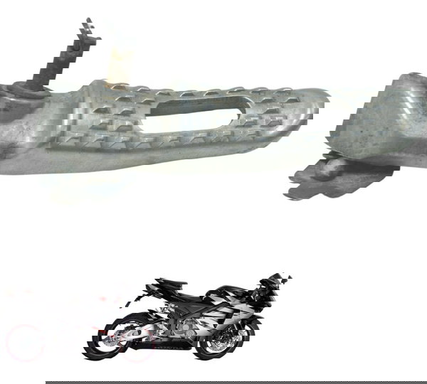 Pedaleira Traseira Dir C/ Det Honda Cbr 600 Rr 05-06 Orig