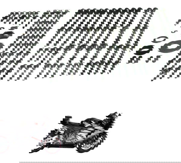 Kit Parafusos Motor Honda Cbr 600 Rr 05-06 Original