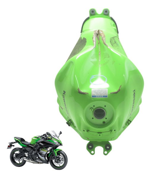 Tanque C/ Avaria Kawasaki Ninja 650 R 17-22 Original