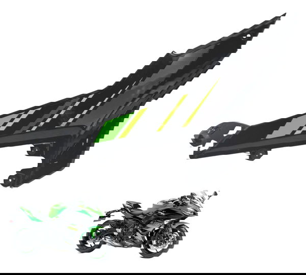 Carenagem Lat Esq Tanque C/avaria Kawasaki Ninja 650 R 17-22