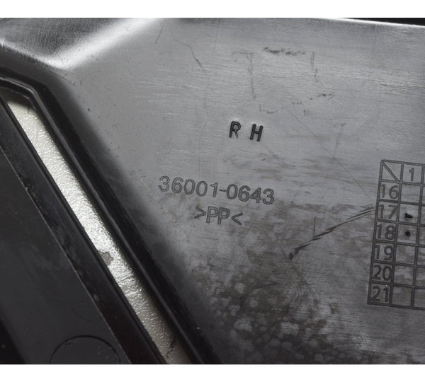 Tampa Lateral Direita Kawasaki Ninja 650 R 17-22 Original