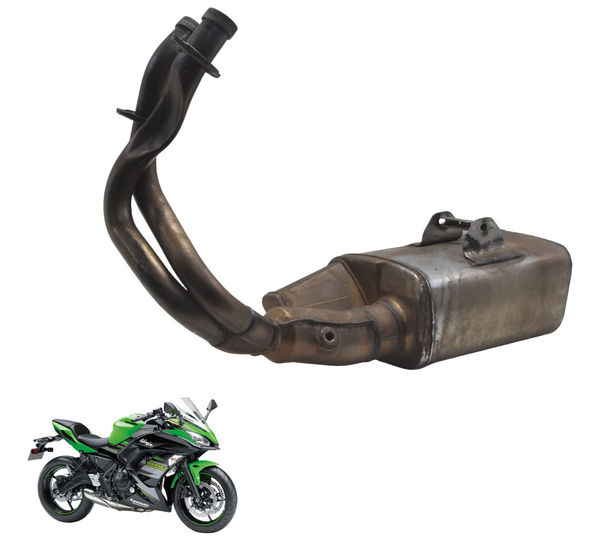 Escapamento C/ Avaria Kawasaki Ninja 650 R 17-22 Original