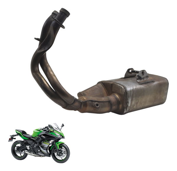 Escapamento C/ Avaria Kawasaki Ninja 650 R 17-22 Original