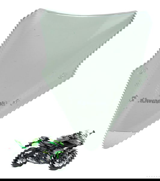 Parabrisa Bolha C/ Detalhes Kawasaki Ninja 650 R 17-22 Orig