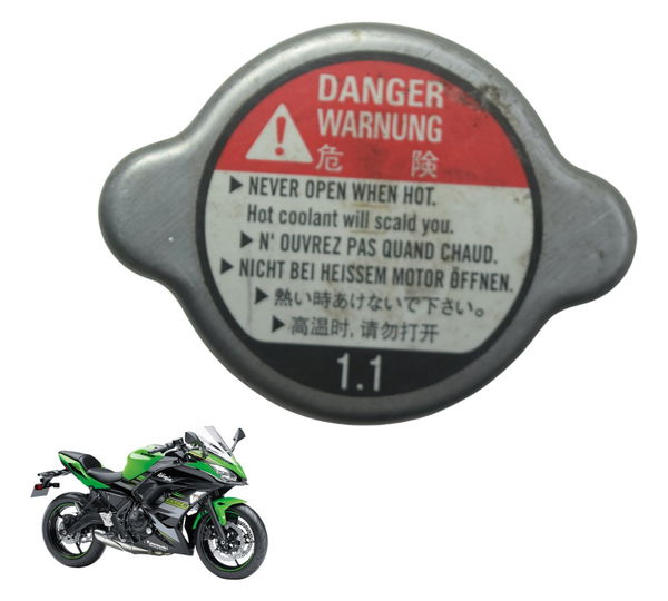 Tampa Radiador Kawasaki Ninja 650 R 17-22 Original