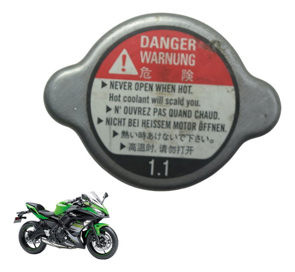 Tampa Radiador Kawasaki Ninja 650 R 17-22 Original