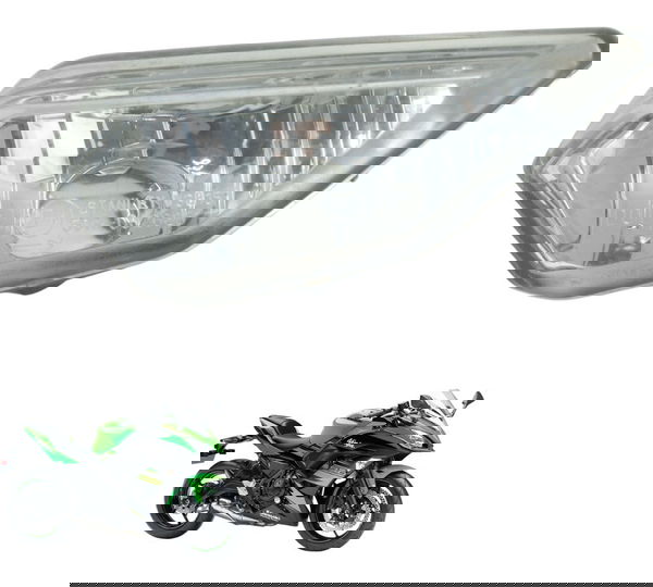 Lente Pisca Diant Esq / Tras Dir Kawasaki Ninja 650 R 17-22