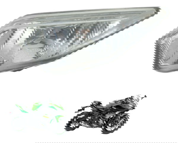 Lente Pisca Diant Esq / Tras Dir Kawasaki Ninja 650 R 17-22