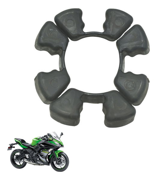 Coxim Cubo Coroa Kawasaki Ninja 650 R 17-22 Original