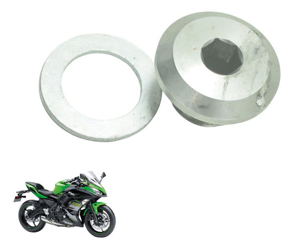 Porca Mesa Direção Kawasaki Ninja 650 R 17-22 Original