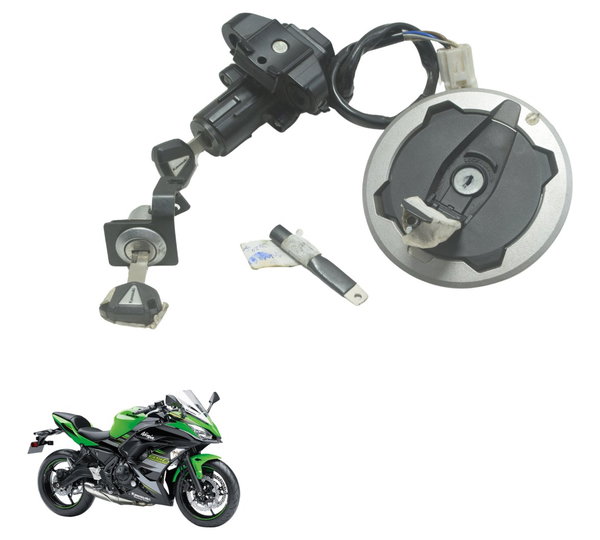 Kit Chave Ignição Kawasaki Ninja 650 R 17-22 Original