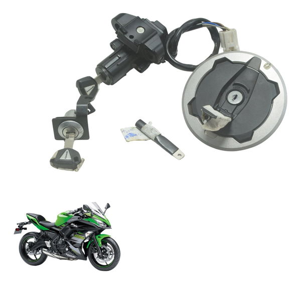 Kit Chave Ignição Kawasaki Ninja 650 R 17-22 Original