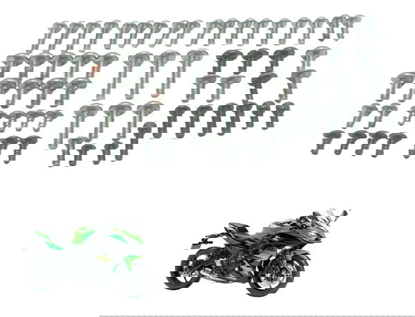 Kit Parafuso Carenagem Kawasaki Ninja 650 R 17-22 Original