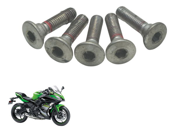 Jogo Parafusos Disco Diant Kawasaki Ninja 650 R 17-22 Orig
