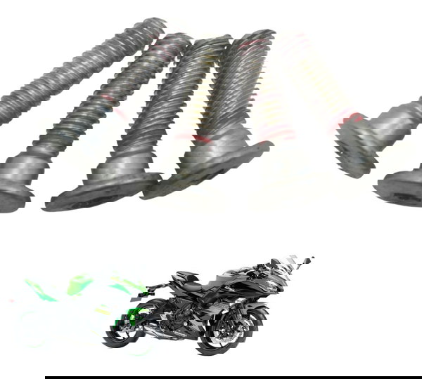 Jogo Parafuso Disco Traseiro Kawasaki Ninja 650 R 17-22 Orig