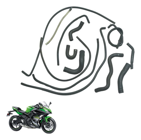 Kit Mangueiras Kawasaki Ninja 650 R 17-22 Original