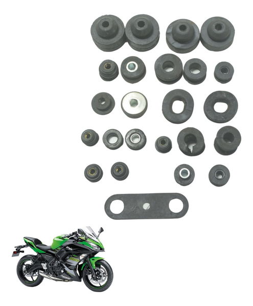 Kit Coxim Diversos Kawasaki Ninja 650 R 17-22 Original