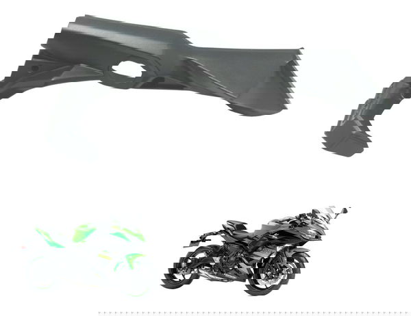 Suporte Placa Dir C/ Avaria Kawasaki Ninja 650 R 17-22 Orig