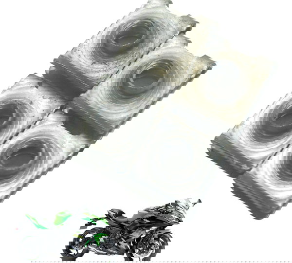 Kit C/ 4 Presilhas Kawasaki Ninja 650 R 17-22 Original