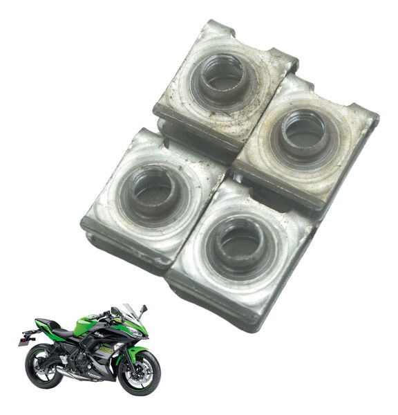 Kit C/ 4 Presilhas Kawasaki Ninja 650 R 17-22 Original