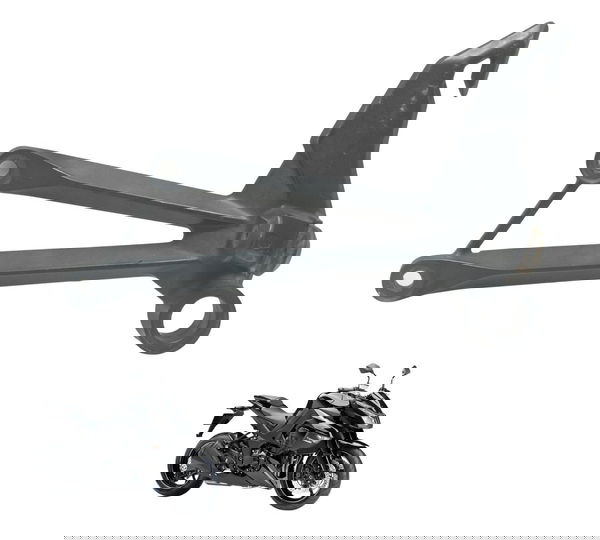 Suporte Pedaleira Traseira Esq Kawasaki Z 1000 10-14 Orig