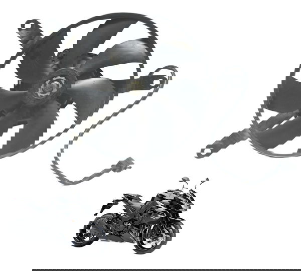 Ventoinha Radiador Kawasaki Z 1000 10-14 Original