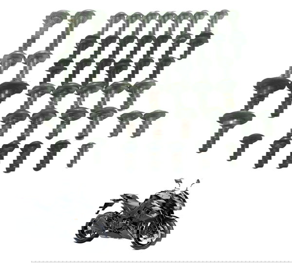 Kit Parafusos Carenagem Kawasaki Z 1000 10-14 Original