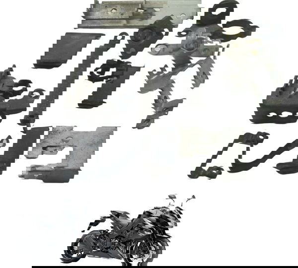 Kit Suporte Diversos Kawasaki Z 1000 10-14 Original