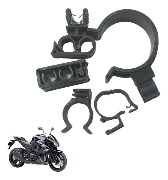 Kit Presilhas Plásticas Kawasaki Z 1000 10-14 Original
