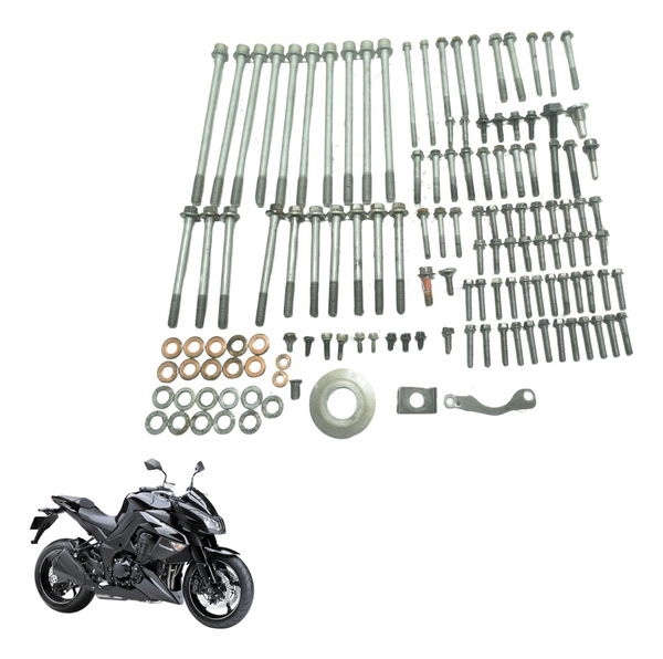 Kit Parafusos Motor Kawasaki Z 1000 10-14 Original