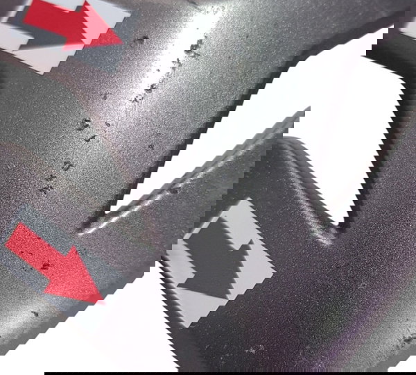 Carenagem Suporte Bolha Haojue Dk 150 19/21 Avarias 14226 Cinza