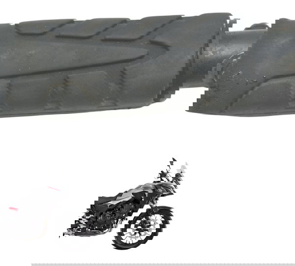 Pedaleira Traseira Dir C/ Detalhes Honda Cb 500 X 21-23 Orig