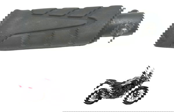 Pedaleira Traseira Dir C/ Detalhes Honda Cb 500 X 21-23 Orig