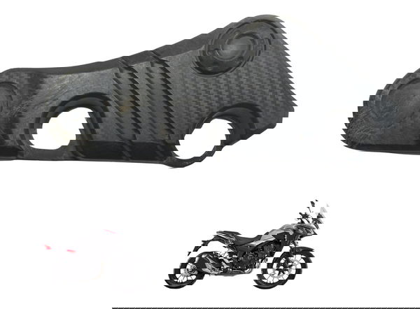 Acabamento Chassis Esq C/ Detalhes Honda Cb 500 X 21-23 Orig