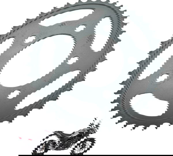 Coroa 41 Dentes Paralela Rk Honda Cb 500 X 21-23