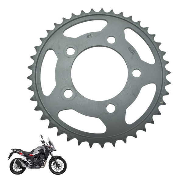 Coroa 41 Dentes Paralela Rk Honda Cb 500 X 21-23