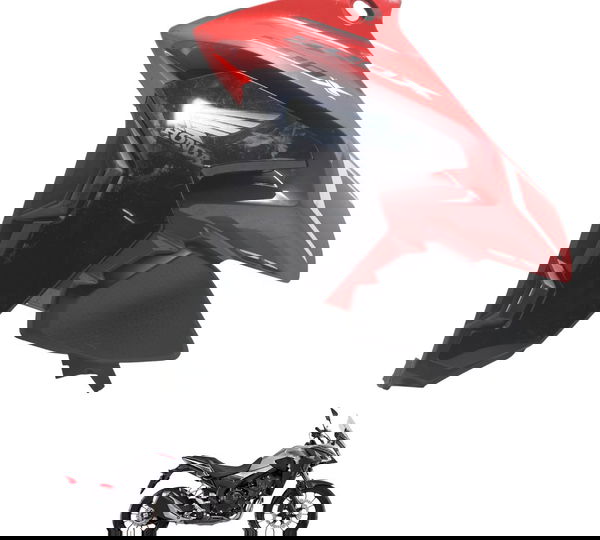 Aba Tanque Esq Complet C/ Detalhes Honda Cb 500 X 21-23 Orig