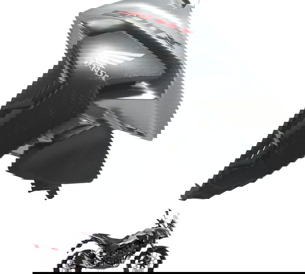 Aba Tanque Esquerda Completa Honda Cb 500 X 21-23 Original