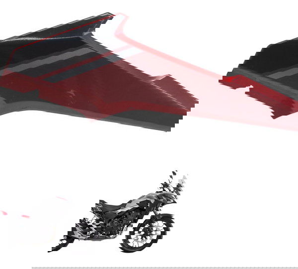 Acabamento Tampa Lateral Esq C/ Avaria Honda Cb 500 X 21-23