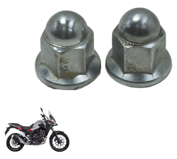 Par Porca Escape Honda Cb 500 X 21-23 Original