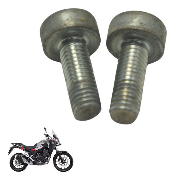 Par Parafuso Suporte Pedaleira Honda Cb 500 X 21-23 Orig